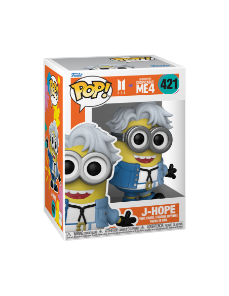Funko Pop Rocks Minion J-Hope. Minions x BTS  - 