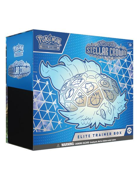 Escarlata y Púrpura 7 Corona Astral: Caja de Entrenador de Élite (Inglés)  - La caja de Entrenador Élite Corona Astral es una ca