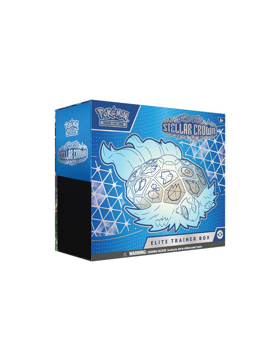 Escarlata y Púrpura 7 Corona Astral: Caja de Entrenador de Élite (Inglés)  - La caja de Entrenador Élite Corona Astral es una ca