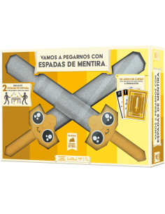 Vamos a Pegarnos con Espadas de Mentira. Juego de mesa  - Vamos a luchar a ESPADAZO LIMPIO  Vamos a pegarnos con espadas de ment