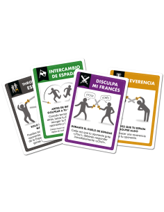 Vamos a Pegarnos con Espadas de Mentira. Juego de mesa  - Vamos a luchar a ESPADAZO LIMPIO  Vamos a pegarnos con espadas de ment 2