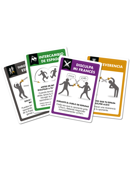 Vamos a Pegarnos con Espadas de Mentira. Juego de mesa  - Vamos a luchar a ESPADAZO LIMPIO  Vamos a pegarnos con espadas de ment