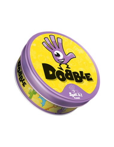 Dobble  -      Dobble un juego con más de 50 símbolos, 55 cartas, con uno, y solamente un símbolo idéntico entre cada carta. ¿Se