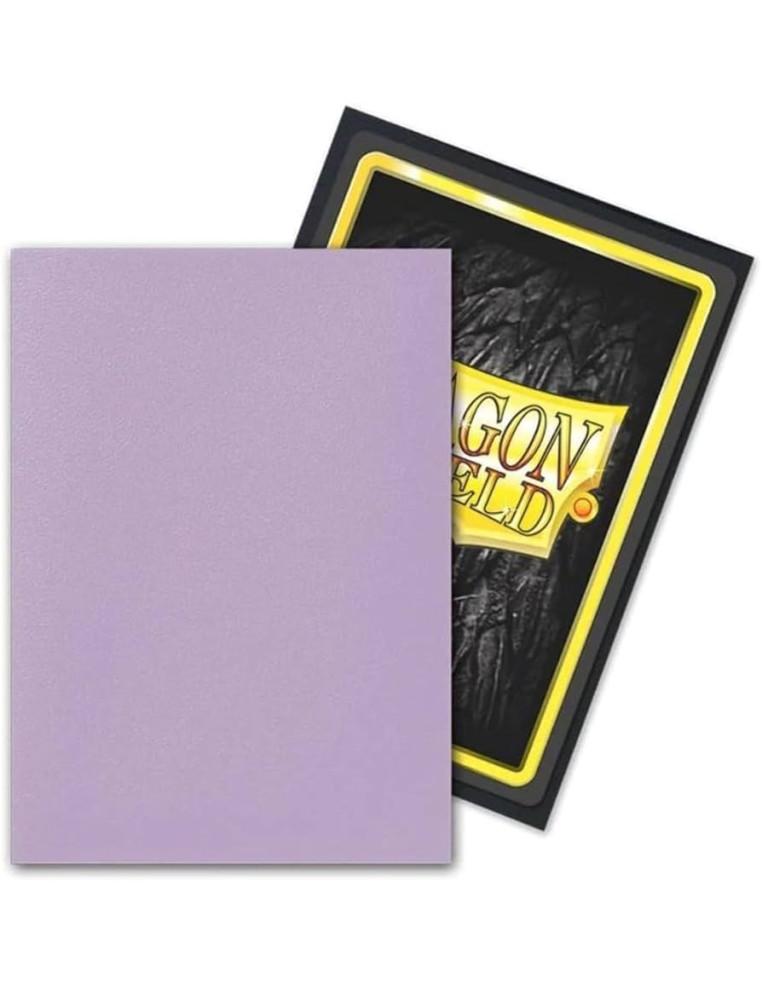 Fundas Dragon Shield Tamaño Standard (63x88mm) - Orchid Dual Mate (100)  - Fundas compatibles con Magic The Gathering, Pokémon T