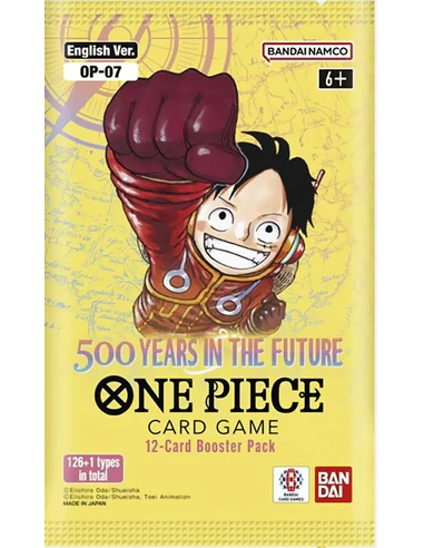 One Piece 500 Years in the Future OP07: Sobre (Inglés)  - A lineup of mainstay characters in various themes! Introducing Never-b