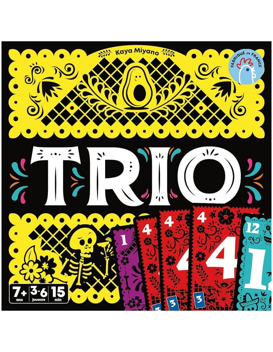 Trio. Juego de Kaya Miyano  - ¿Quién será el primero en averiguar qué números se esconden debajo de las cartas?