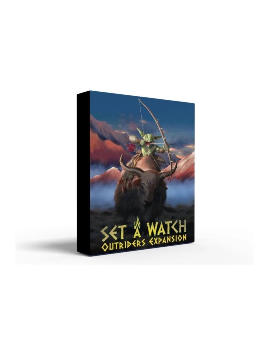 Set a Watch. Expansión Outriders  - Mazo de expansión de Set a watch compatible tanto con el mazo básico como con Swords of the 