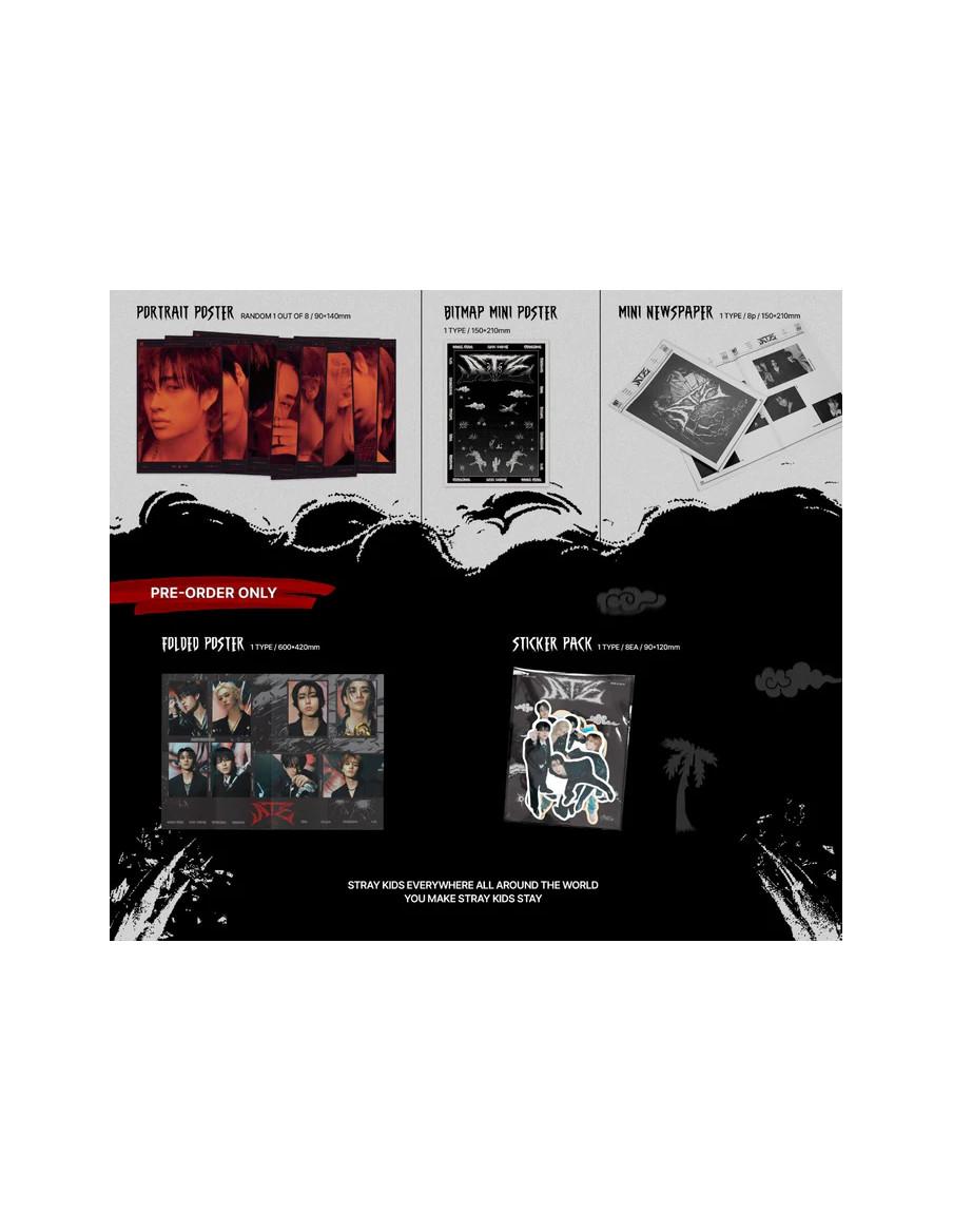 STRAY KIDS - ATE (9th Mini Album) Limited Ver.  - STRAY KIDS - ATE (9th Mini Album) Limited Ver. El grupo Stray Kids: Bang Chan,