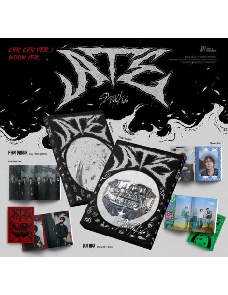 STRAY KIDS - ATE (9th Mini Album)  - Versiones: Boom y CHK CHKEl grupo Stray Kids: Bang Chan, Lee Know, Changbin, Hyunjin, Han,  2