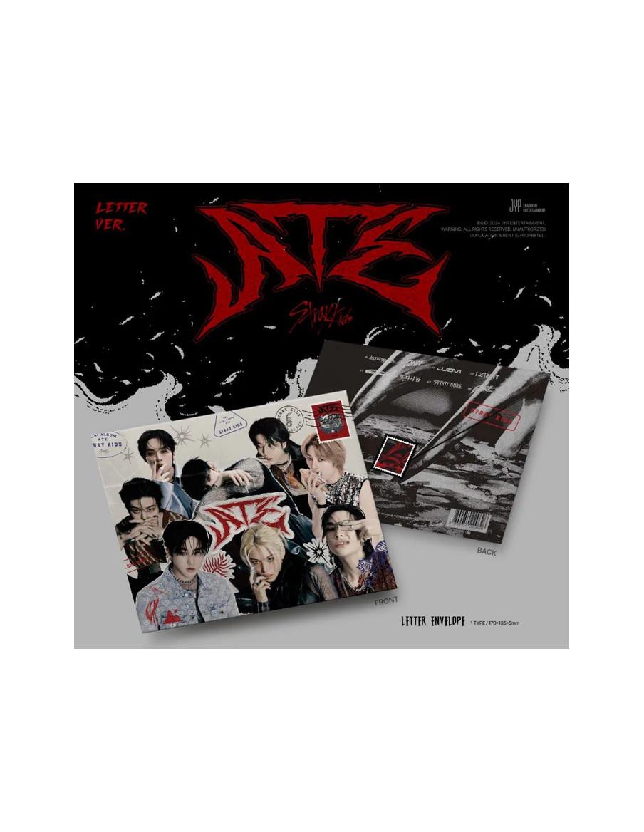 STRAY KIDS - ATE (9th Mini Album) Letter Ver.  - STRAY KIDS - ATE (9th Mini Album) Letter Ver. El grupo Stray Kids: Bang Chan, L