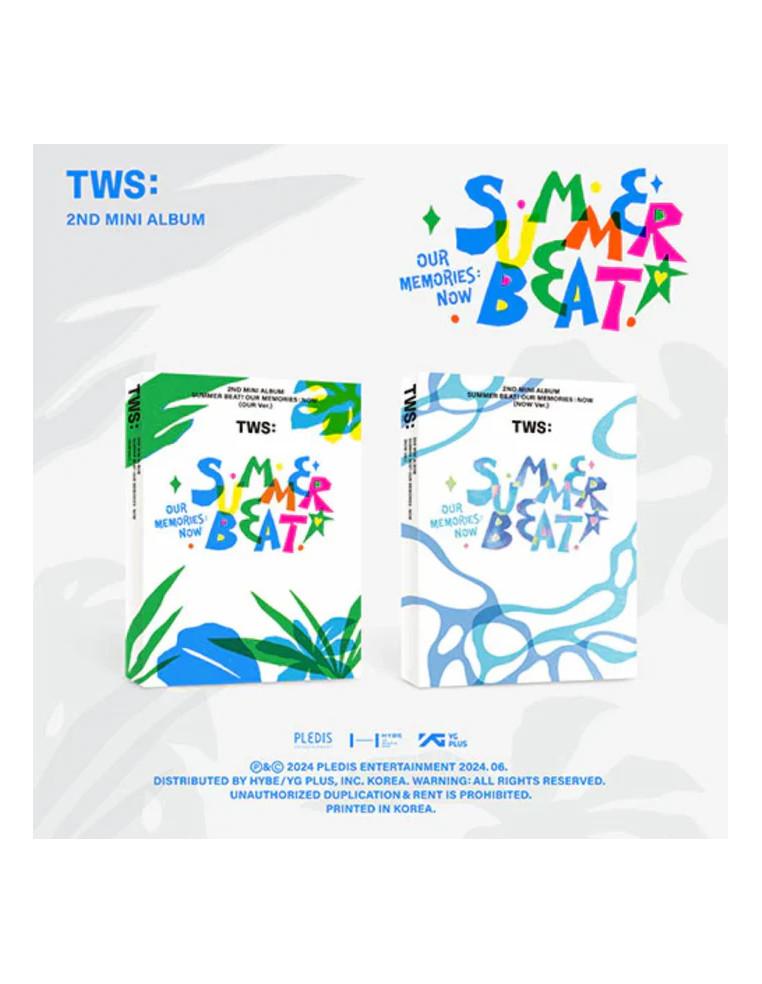 TWS - Summer Beat! (2nd Mini Album)  - Contenido: Bolsa con zip : 23 x 16 cm Libro fotográfico: 14 x 20 x 7 cm / 116 páginas Col