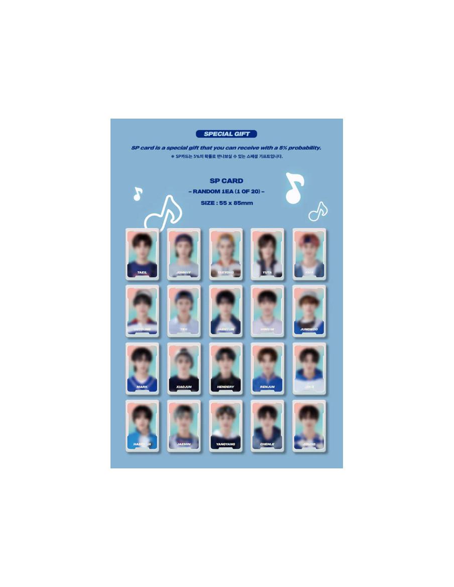 NCT ZONE - COUPON CARD (OLD SCHOOL VER.)  -   - Photocard tipo cupón card - 20 Photocards  - 1 Photocard tipo selfie (1 de 20 po