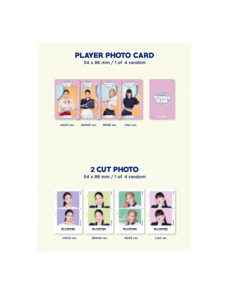 BLACKPINK - THE GAME PHOTOCARD COLLECTION: SPORT  - - Photocard Video QR card - Game, coupon card - 8 Photocards (2 de cada miem