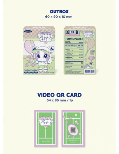 BLACKPINK - THE GAME PHOTOCARD COLLECTION: SPORT  - - Photocard Video QR card - Game, coupon card - 8 Photocards (2 de cada miem 2