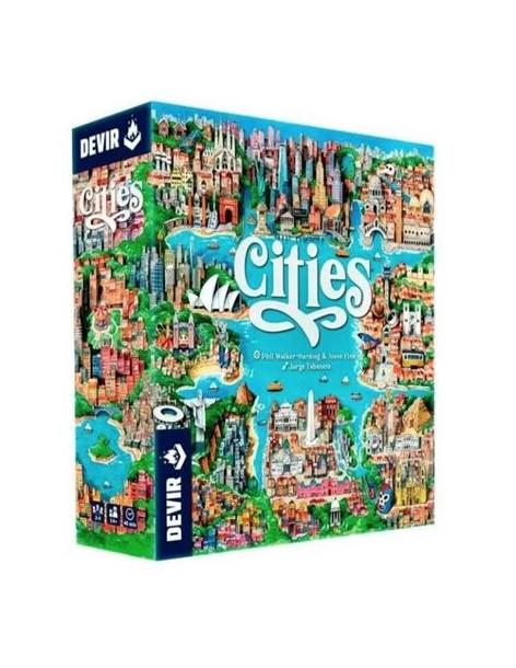 Cities. Board Game (Spanish)  -