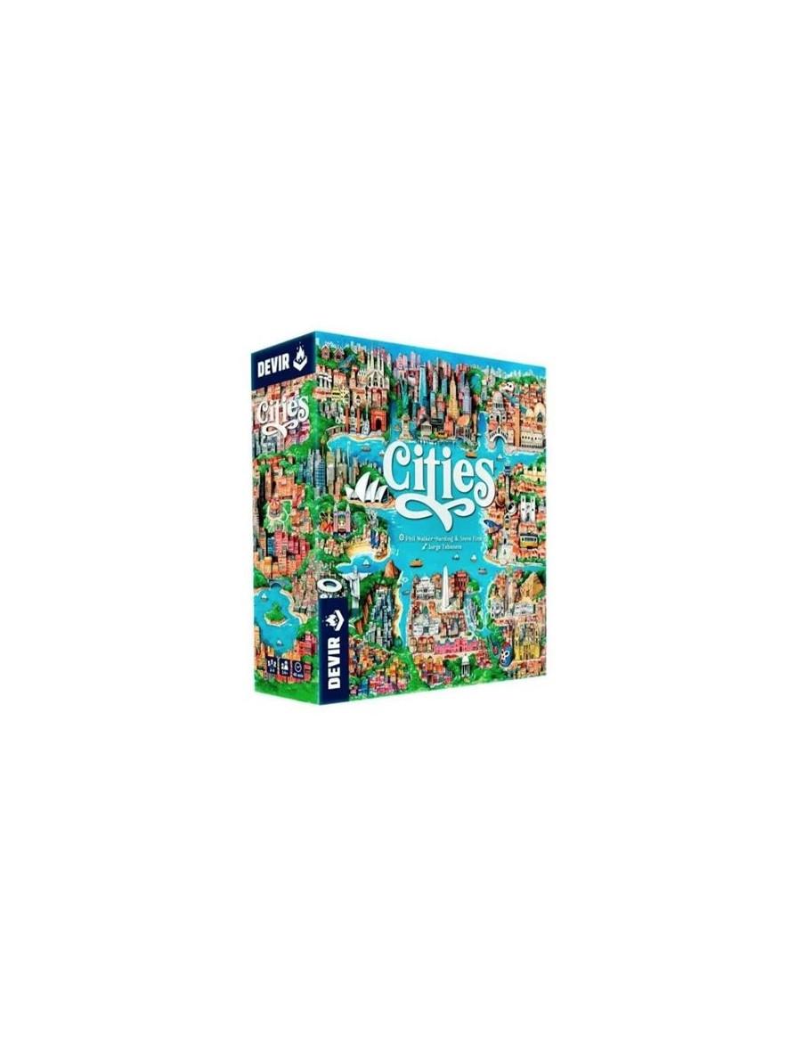 Cities. Juego de mesa. (Español)  - El Ayuntamiento te ha encargado el plan urbanístico para renovar todo un barrio de la ciudad