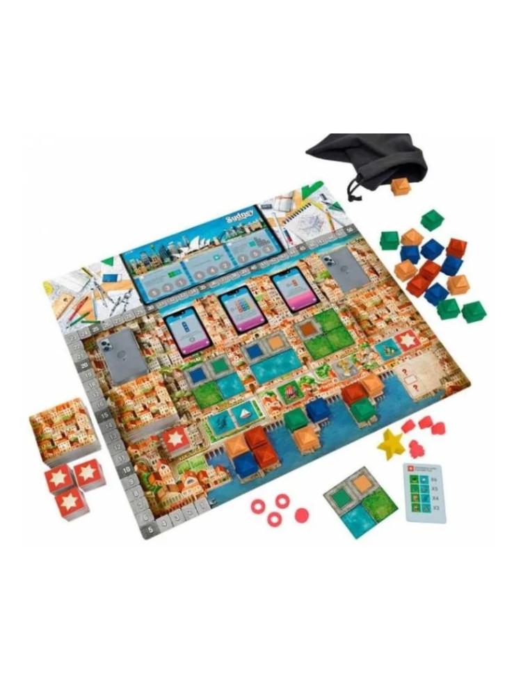 Cities. Juego de mesa. (Español)  - El Ayuntamiento te ha encargado el plan urbanístico para renovar todo un barrio de la ciudad