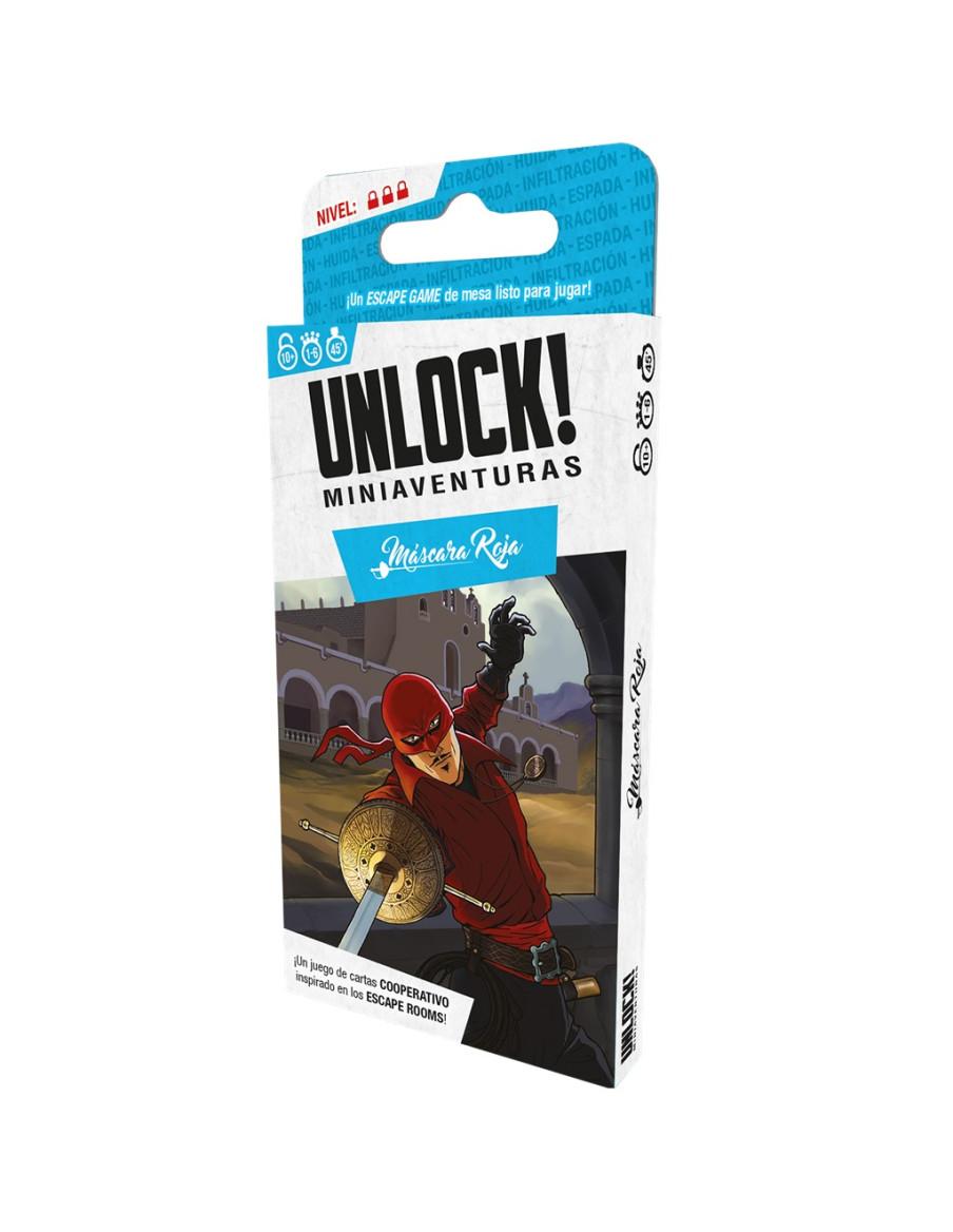 Unlock! Miniaventuras Mascara Roja  - Unlock! Miniaventuras Mascara Roja