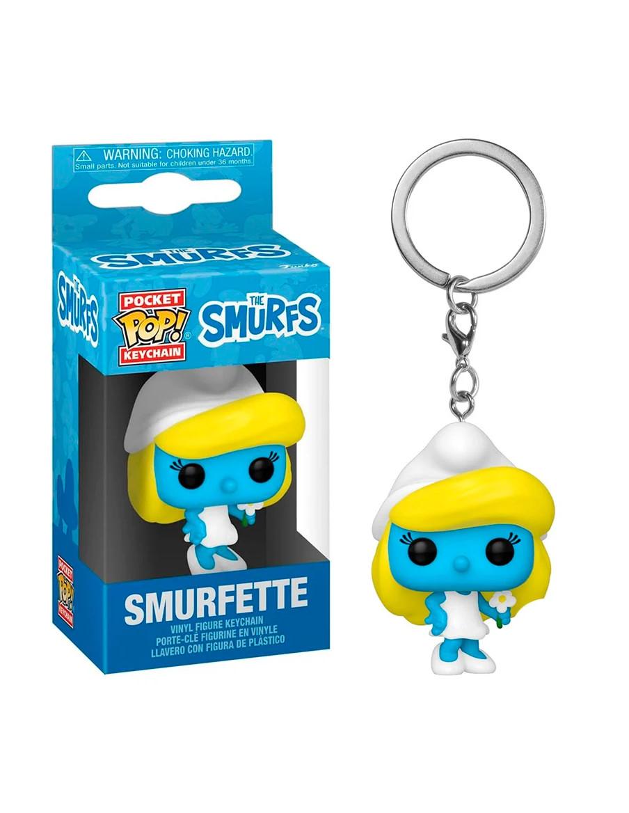 Keychan Pop Smurfette. The Smurfs  - 
