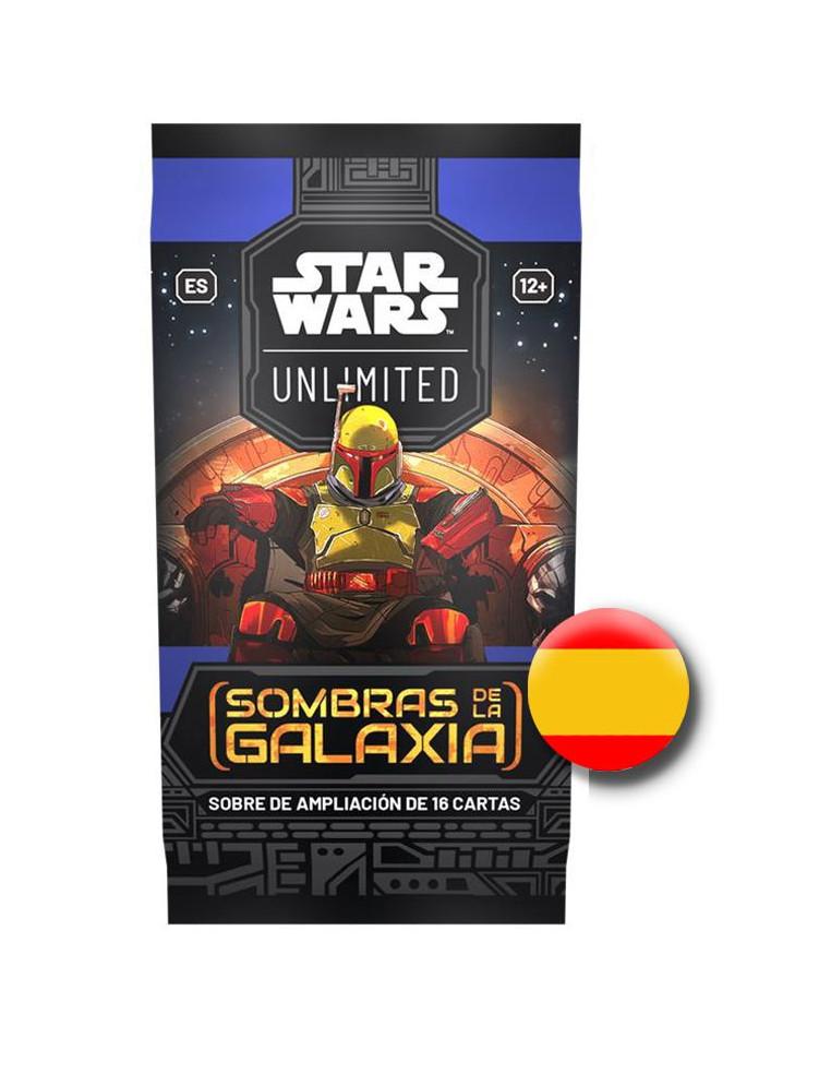 Star Wars Unlimited: Shadows of the galaxy. Booster pack Spanish  - 