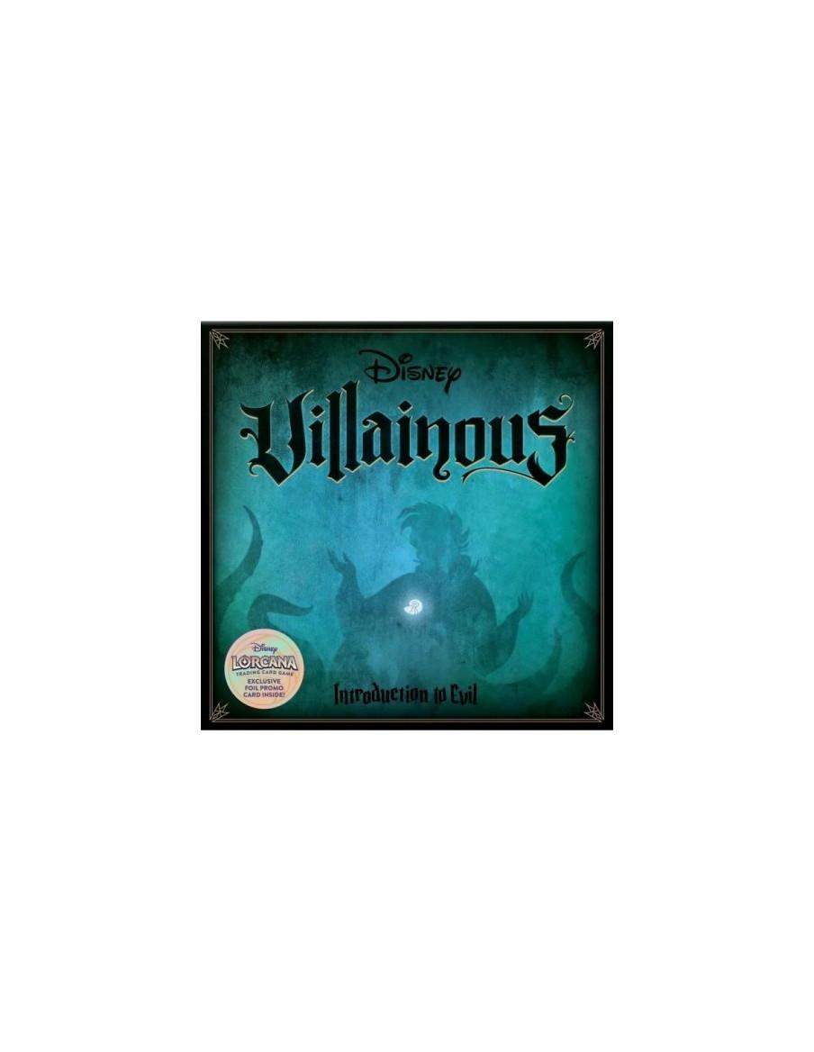 Villainous: Introduction to Evil (Español)  - Incluye carta promocional foil exclusiva del juego Disney Lorcana Disney Villainou