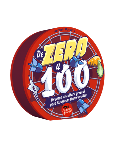 De Zero a 100. Juego de Mesa  - Un juego de cultura general para los que no tienen ni idea. Un juego cuasi inteligente.  ¡Intent
