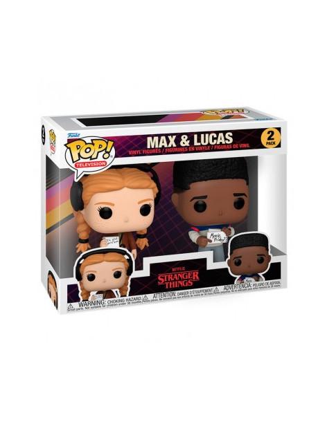 Funko Pop. Max Y Lucas. Stranger Things  -