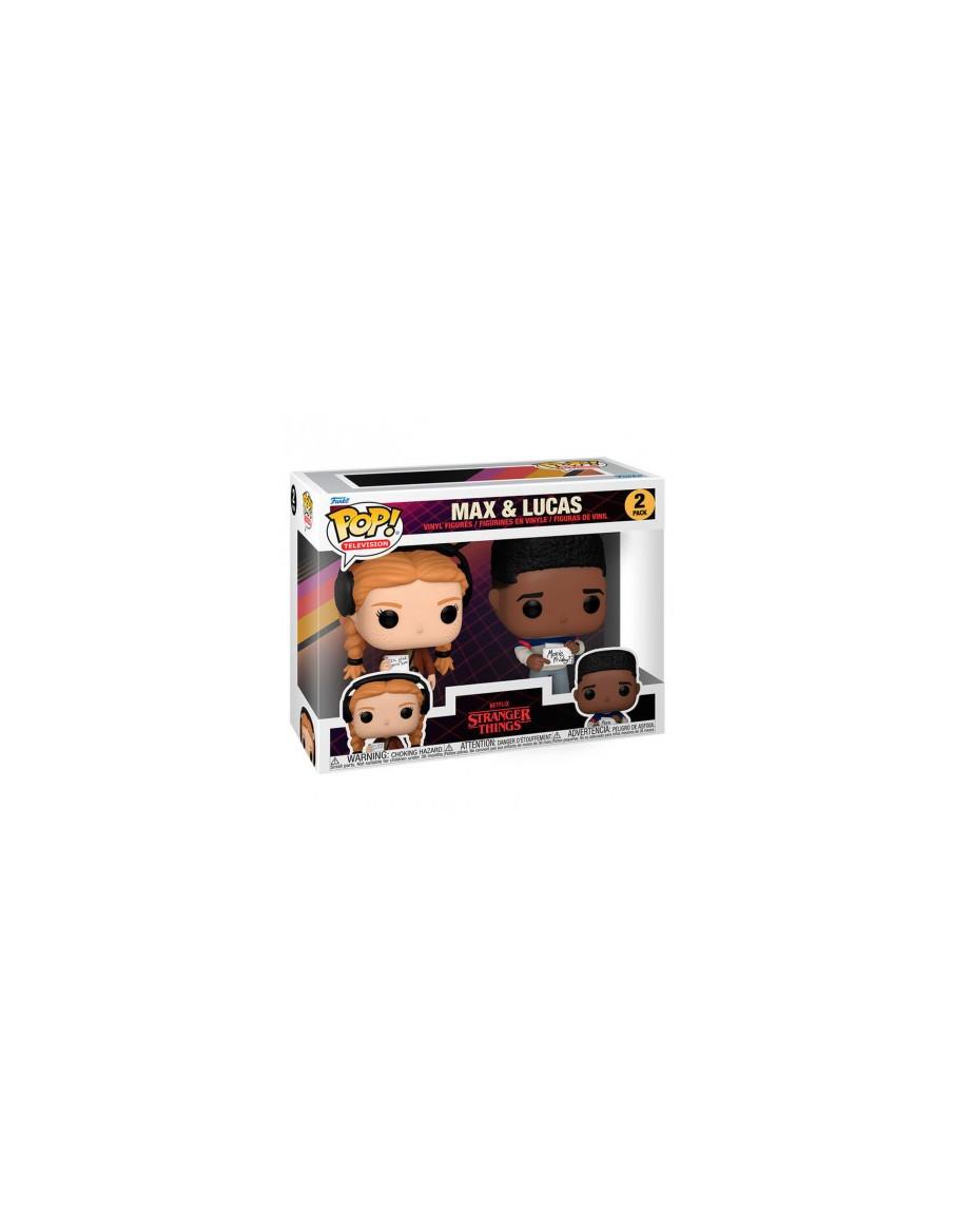 Funko Pop. Max Y Lucas. Stranger Things  - 