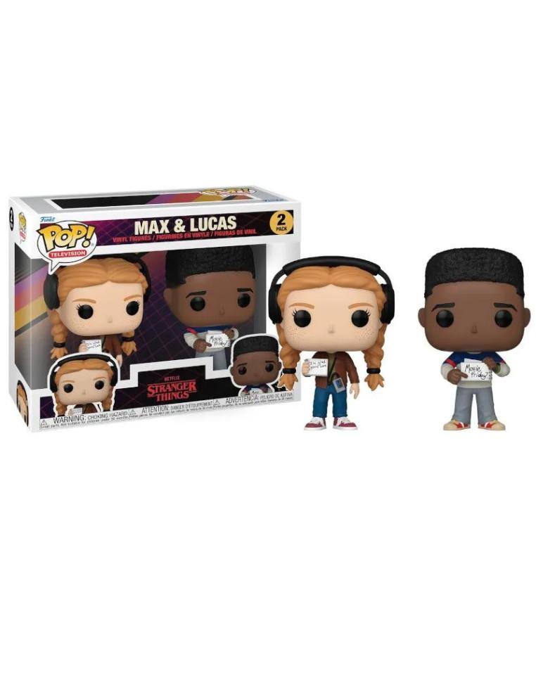 Funko Pop. Max Y Lucas. Stranger Things  - 