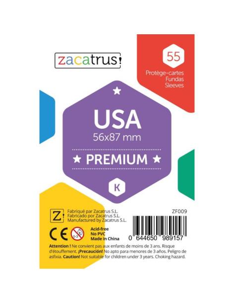 Fundas Zacatrus USA PREMIUM (56x87mm) (55)  -  2