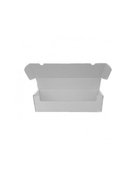 Caja de Almacenamiento para 500 Cartas  - Storage box de cartón de color blanco con capacidad para 500 cartas standard