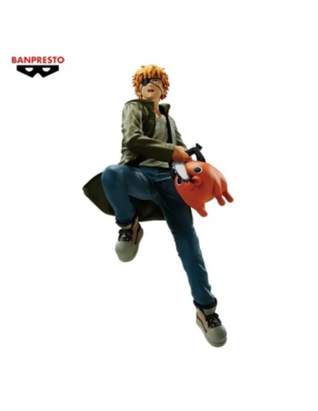 Figura Denji with Pochita. Chainsaw Man Banpresto Vibration Stars  - 