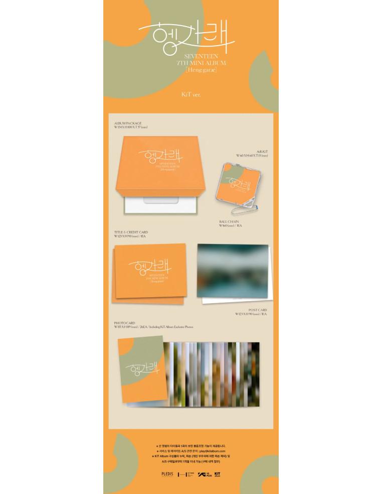 SEVENTEEN - HENG: GARAE (7th Mini Album) Kit Versión  -  SEVENTEEN - HENG: GARAE (7th Mini Album) Kit Versión  Contenido:  - Lib