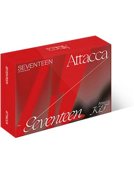 SEVENTEEN - ATTACCA (9th Mini Album) Kit Version  -  SEVENTEEN - ATTACCA (9th Mini Album) Kit Version  Contenido:  - Libro fotog