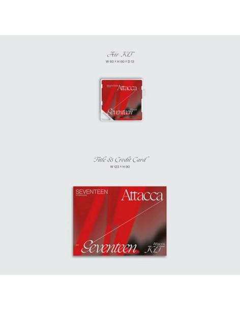 SEVENTEEN - ATTACCA (9th Mini Album) Kit Version  -  SEVENTEEN - ATTACCA (9th Mini Album) Kit Version  Contenido:  - Libro fotog 2