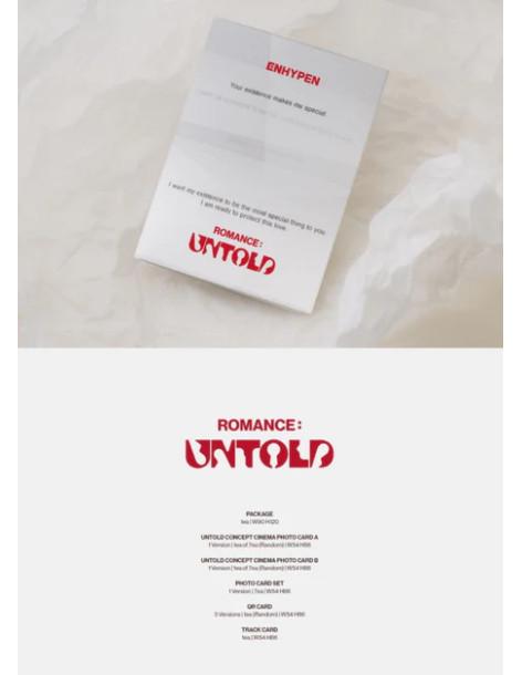 ENHYPEN - Romance Untold (2nd Album) (Weverse Album Version)  -  ENHYPEN - Romance Untold (2nd Album) (Weverse Album Version)