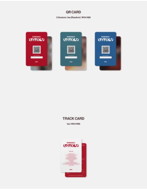 ENHYPEN - Romance Untold (2nd Album) (Weverse Album Version)  -  ENHYPEN - Romance Untold (2nd Album) (Weverse Album Version)    2