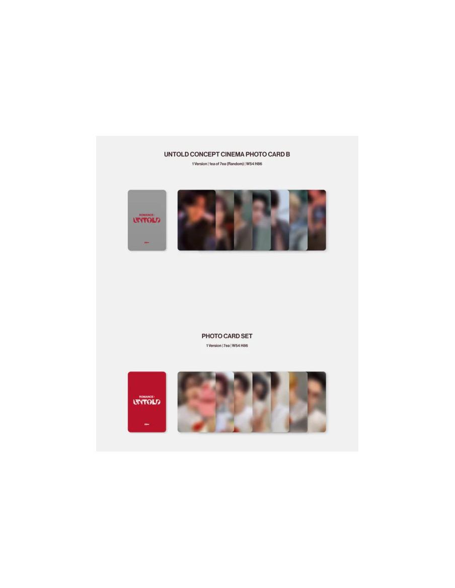 ENHYPEN - Romance Untold (2nd Album) (Weverse Album Version)  - ENHYPEN - Romance Untold (2nd Album) (Weverse Album Version)  Co