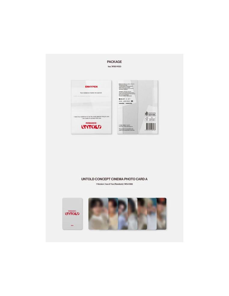 ENHYPEN - Romance Untold (2nd Album) (Weverse Album Version)  - ENHYPEN - Romance Untold (2nd Album) (Weverse Album Version)  Co