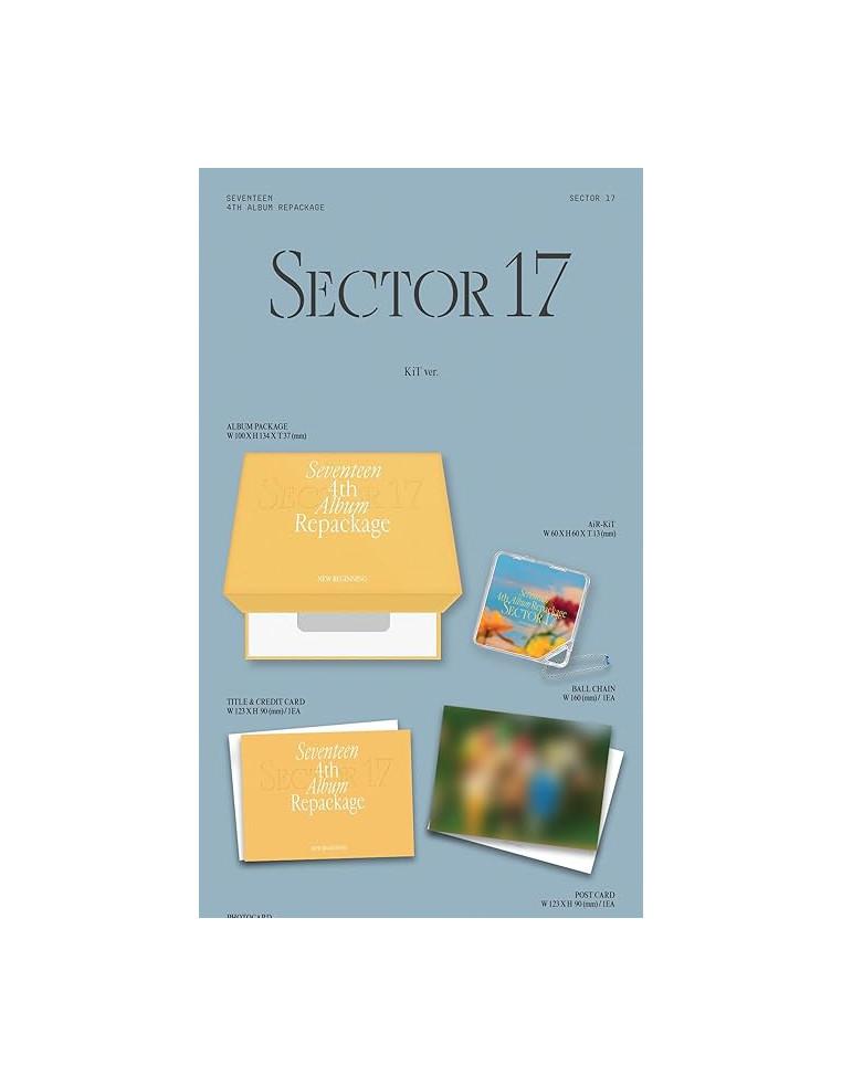 SEVENTEEN - Sector 17 (Album Repackage) Kit Version  -  SEVENTEEN - Sector 17 (Album Repackage) Kit Versionatina redonda y un po
