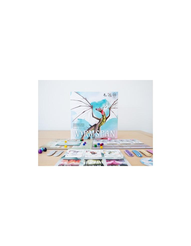 Wyrmspan. Juego de mesa de colección de Dragones  - Eres un dracólogo principiante en el mundo de Wyrmspan, un lugar en el que d