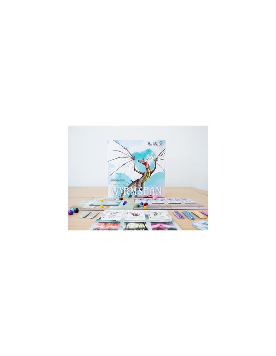 Wyrmspan. Juego de mesa de colección de Dragones  - Eres un dracólogo principiante en el mundo de Wyrmspan, un lugar en el que d