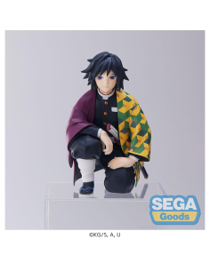 Figura Giyu Tomioka Hashira Meeting. Kimetsu no Yaiba Demon Slayer  - Sega presenta, dentro de la colección PM Perching, esta fi