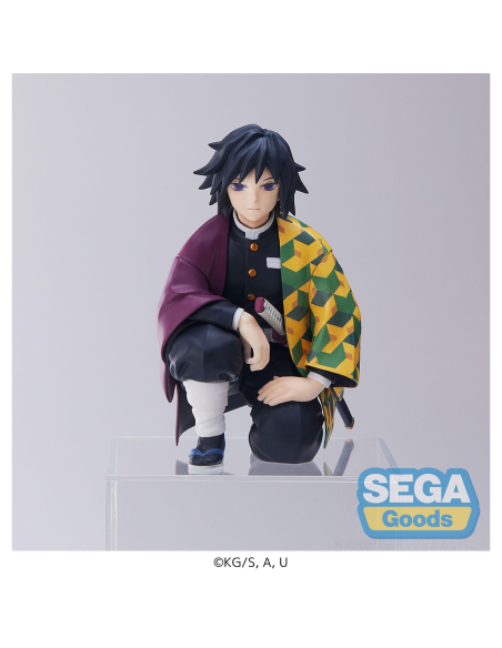 Figura Giyu Tomioka Hashira Meeting. Kimetsu no Yaiba Demon Slayer  - Sega presenta, dentro de la colección PM Perching, esta fi