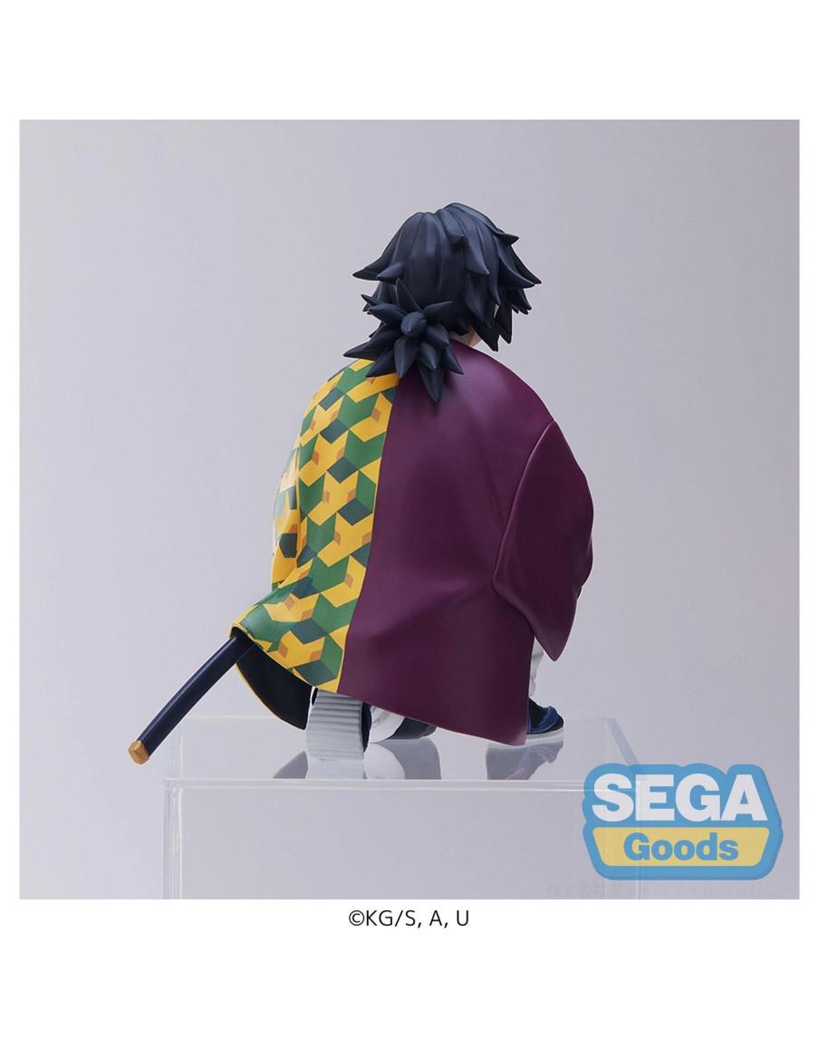 Figura Giyu Tomioka Hashira Meeting. Kimetsu no Yaiba Demon Slayer  - Sega presenta, dentro de la colección PM Perching, esta fi