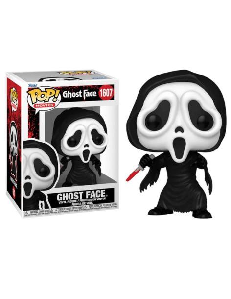 Funko Pop Ghost Face  - Figura de vinilo de aproximadamente 16cm de altura del personaje de terror.