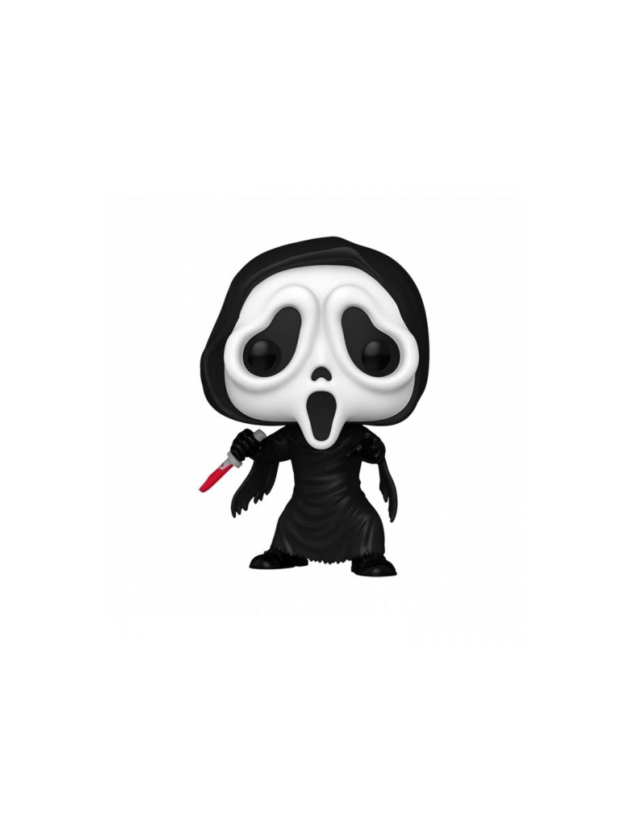 Funko Pop Ghost Face  - Figura de vinilo de aproximadamente 16cm de altura del personaje de terror.
