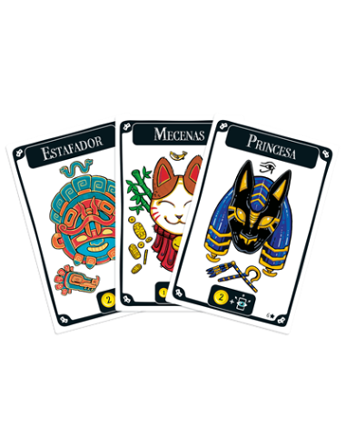 Mascarade  - Mascarade es un juego de engaño de 2 a 13 jugadores, diseñado por el genial Bruno Faidutti. 
