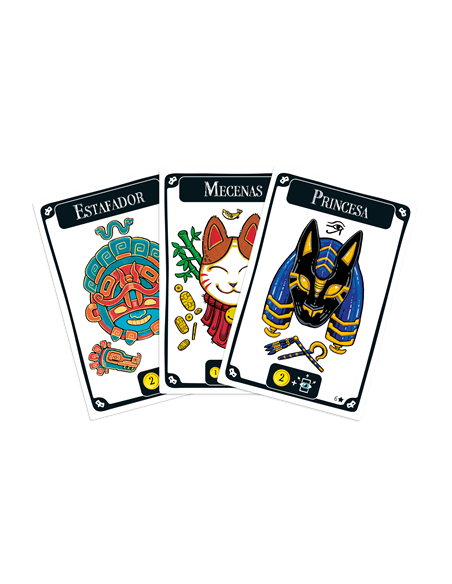 Mascarade  - Mascarade es un juego de engaño de 2 a 13 jugadores, diseñado por el genial Bruno Faidutti. 