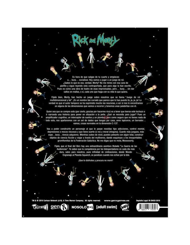 Rick y Morty. Juego de rol multidimensional y tal  - Fíjate bien, Morty, han hecho un juego sobre nosotros que se llama «Juego d